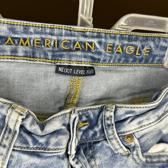 American Eagle Distressed Skinny Jeans Men 29x32 - Picture 3 of 4